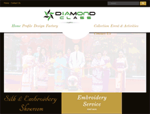 Tablet Screenshot of diamondclassmyanmar.com